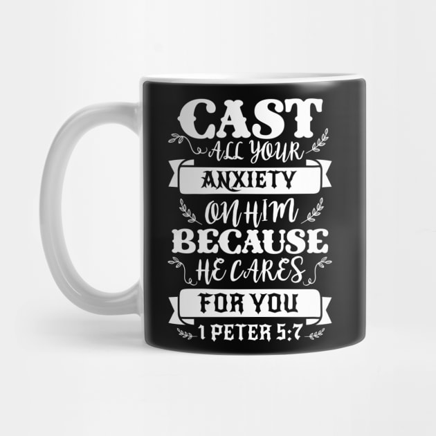 1 Peter 5:7 by Plushism